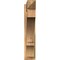 Ekena Millwork Balboa Rough Sawn Arts and Crafts Outlooker, Western Red Cedar, 6"W x 30"D x 30"H OUT06X30X30BOA03RWR - alternate 2